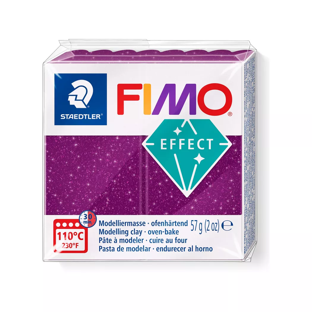 FIMO EFFECT Modelliermasse, galaxy lila, 57 g