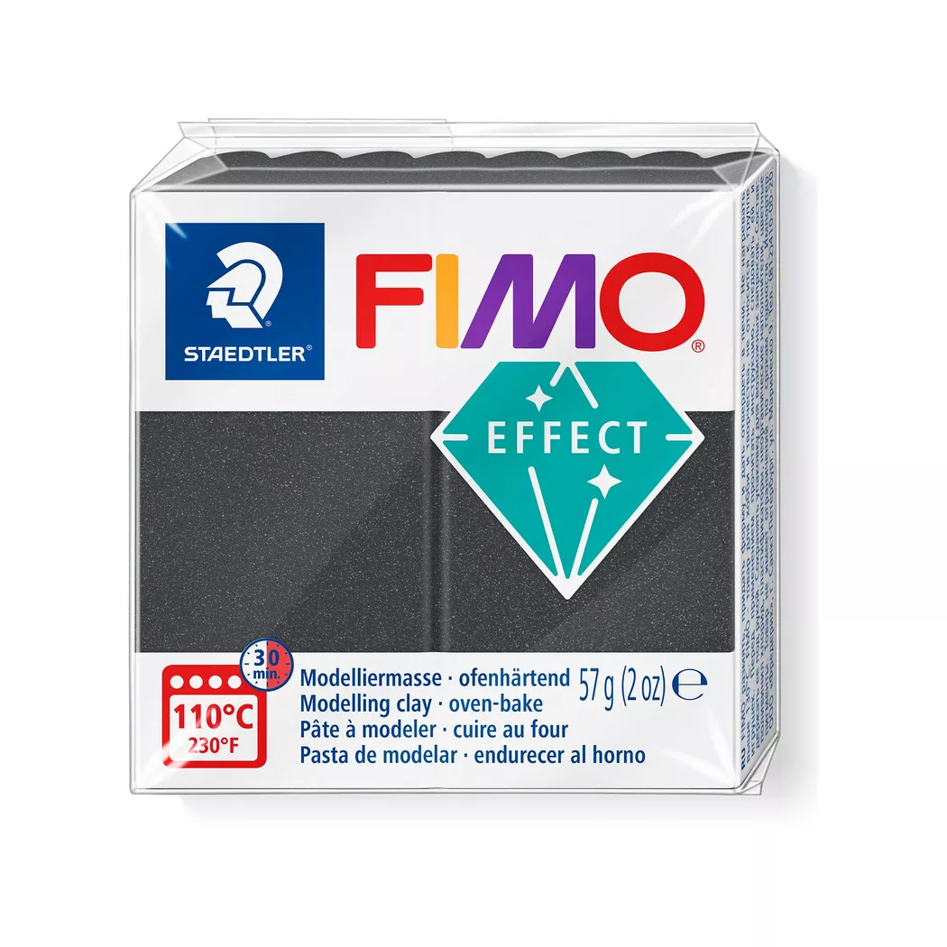 FIMO - Modelliermasse, ofenhärtend, 5.5X5.5X1.5CM, Grau