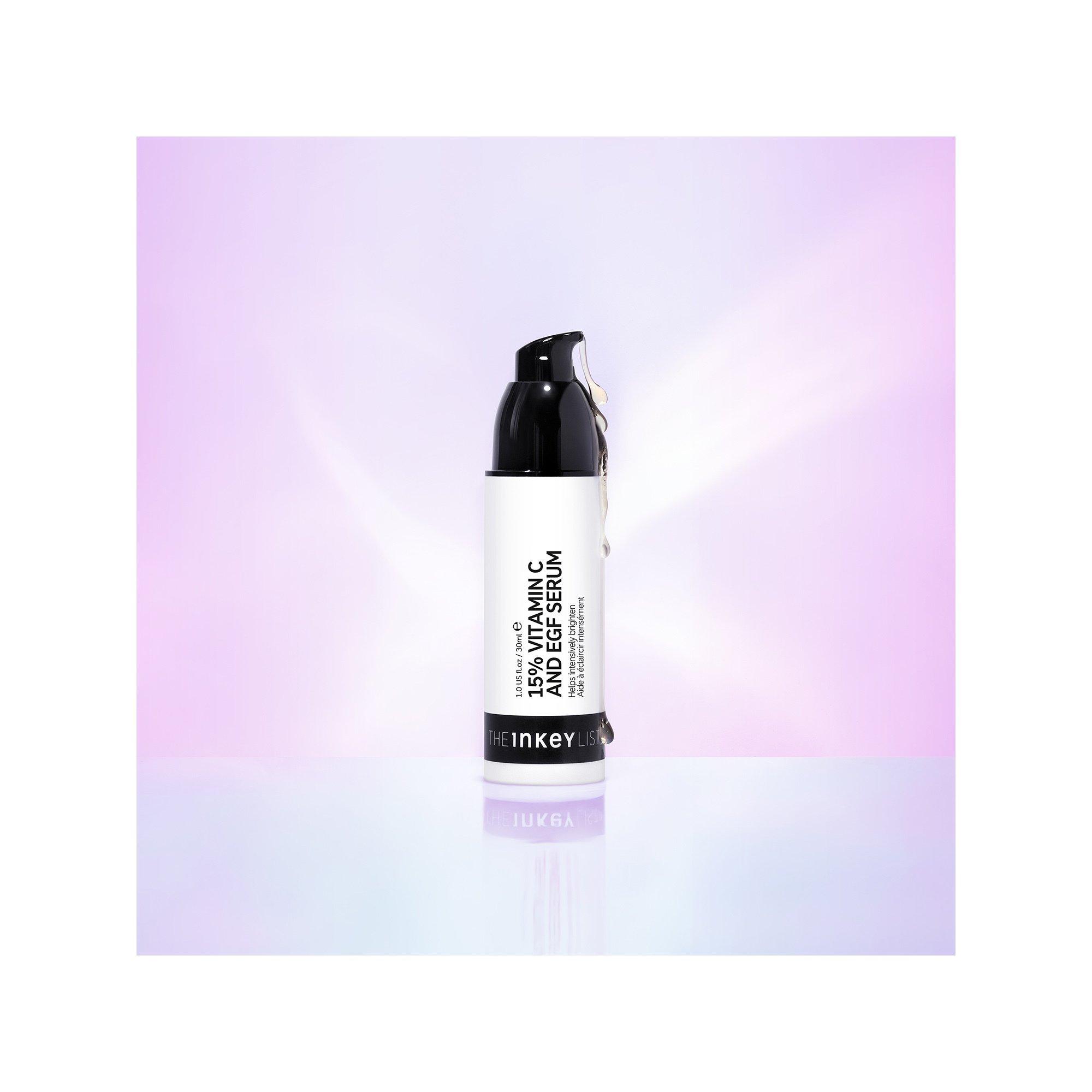 THE INKEY LIST  Siero illuminante con Vitamina C al 15% e EGF 