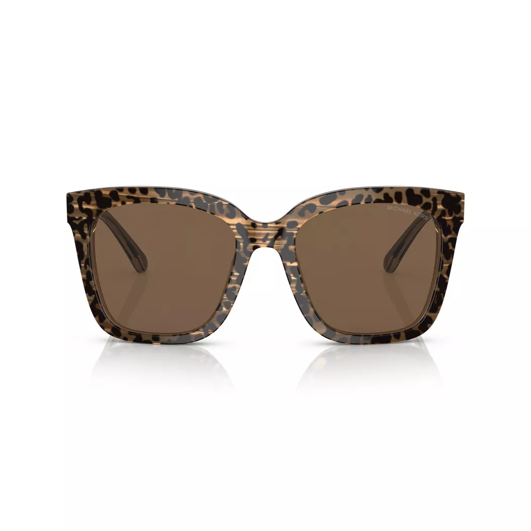 Michael Kors - Sonnenbrille, für Damen, Léopard, Größe Onesize