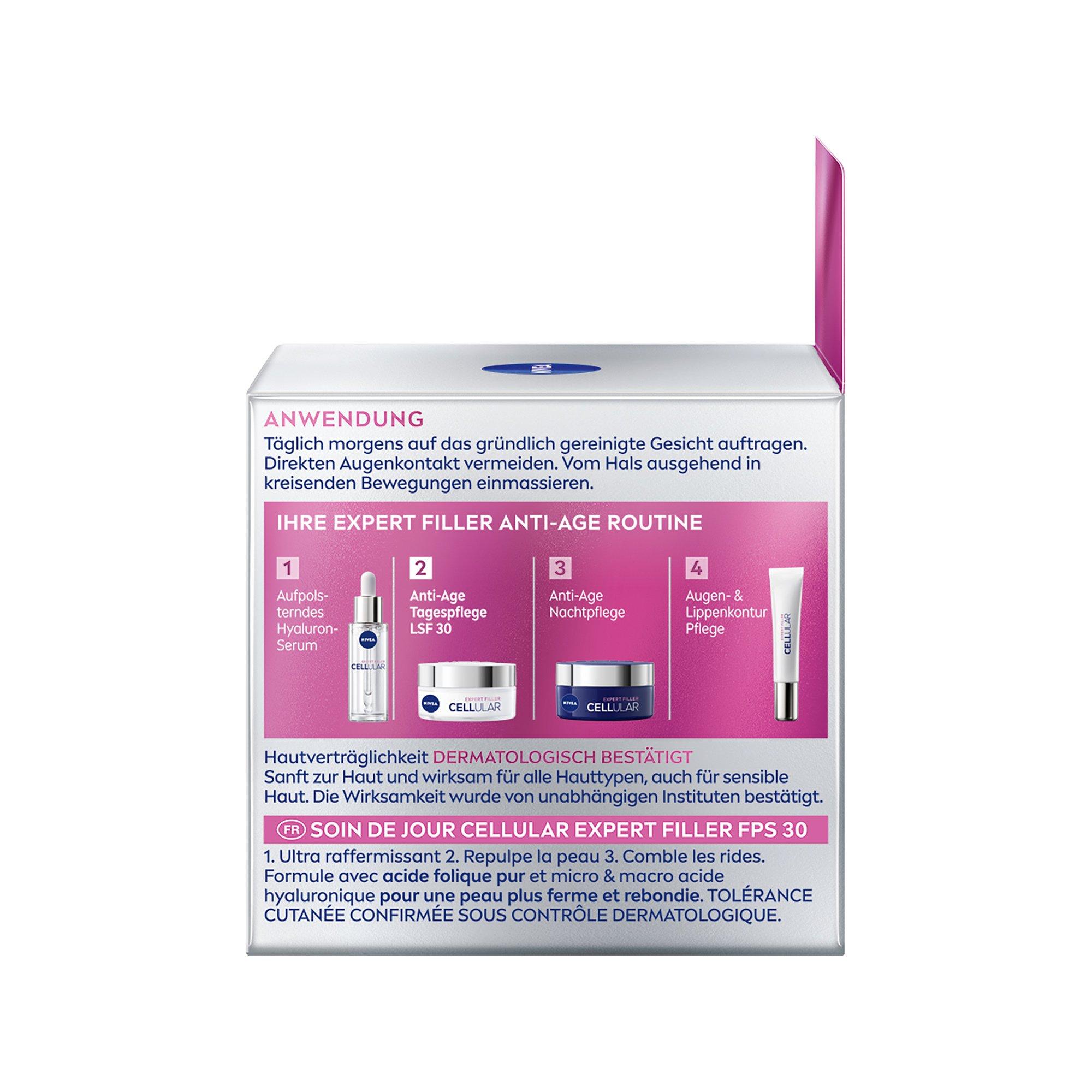 NIVEA  Cellular Expert Filler Anti-Age Trattamento giorno SPF 30 