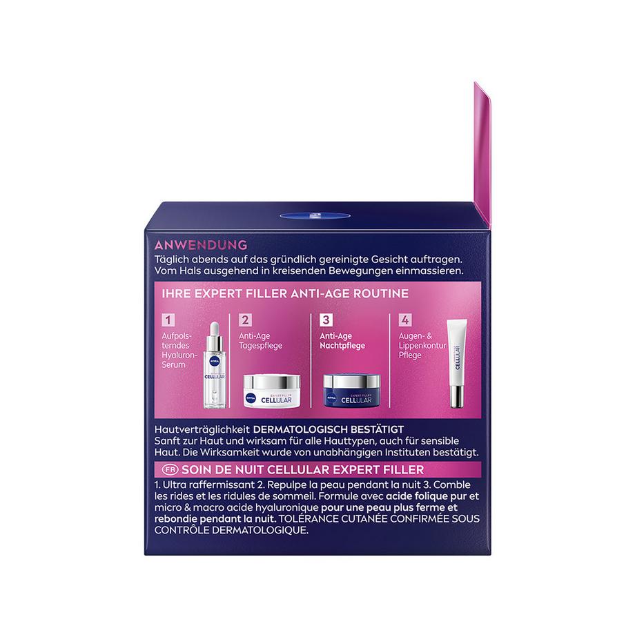 NIVEA  Cellular Expert Filler Anti-Age Nachtpflege 