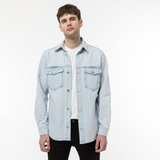 Manor Man Denim Overshirt Regular Fit  