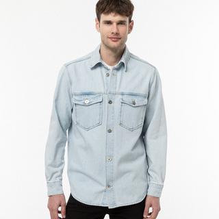 Manor Man Denim Overshirt Regular Fit  