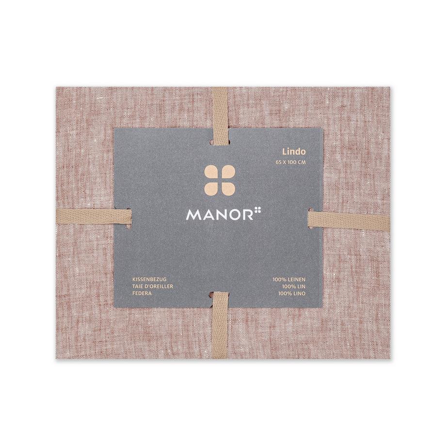 Manor Lindo Chambray Federa del cuscino  