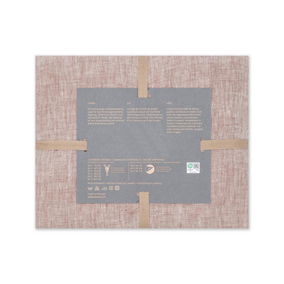 Manor Lindo Chambray Federa del cuscino  