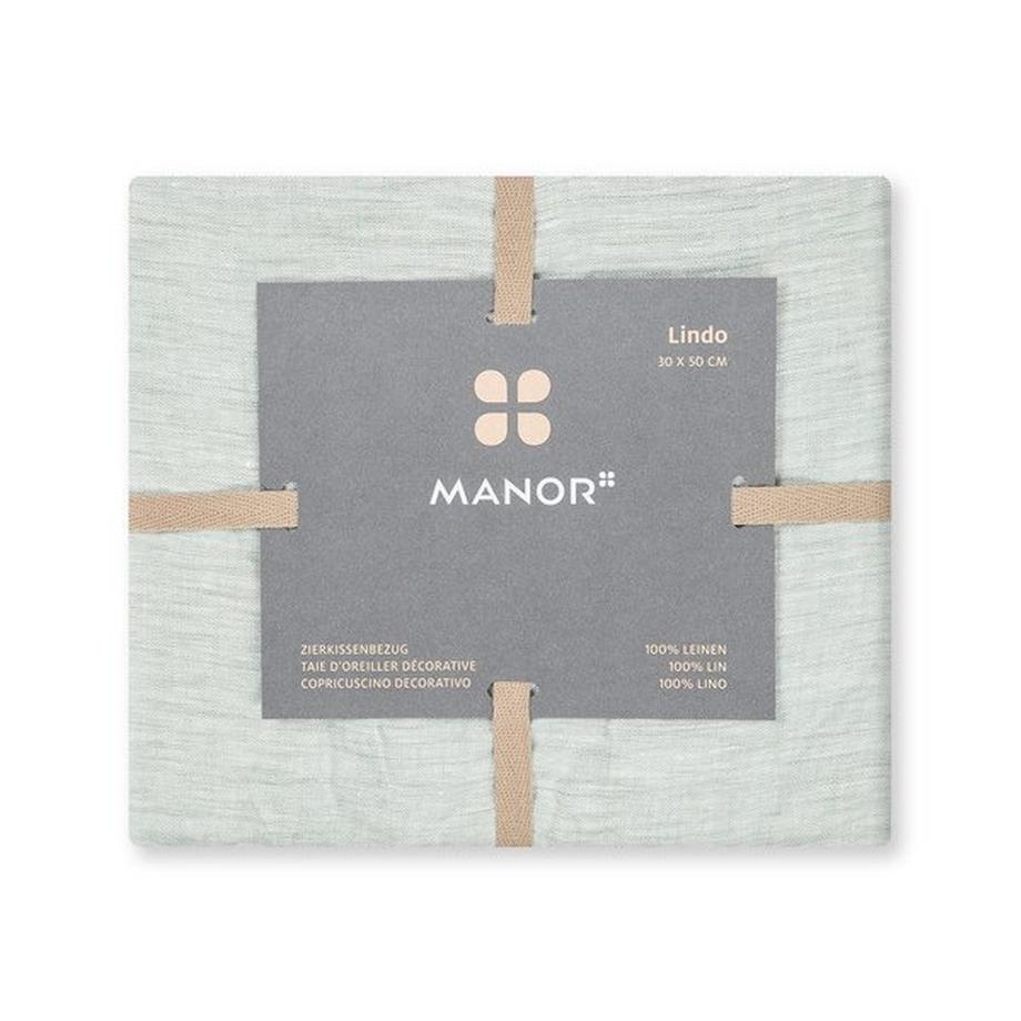 Manor Zierkissenbezug Lindo Chambray 