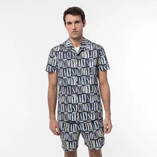TOMMY JEANS TJM CLSC TOMMY AOP SS SHIRT Hemd, kurzarm 