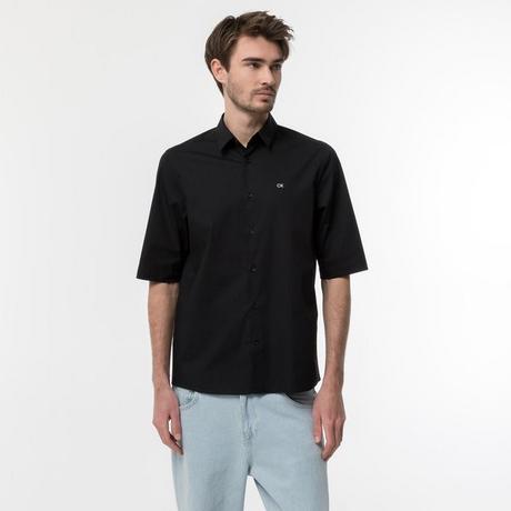 Calvin Klein Men STRETCH POPLIN S/S REGULAR SHIRT Hemd, kurzarm 