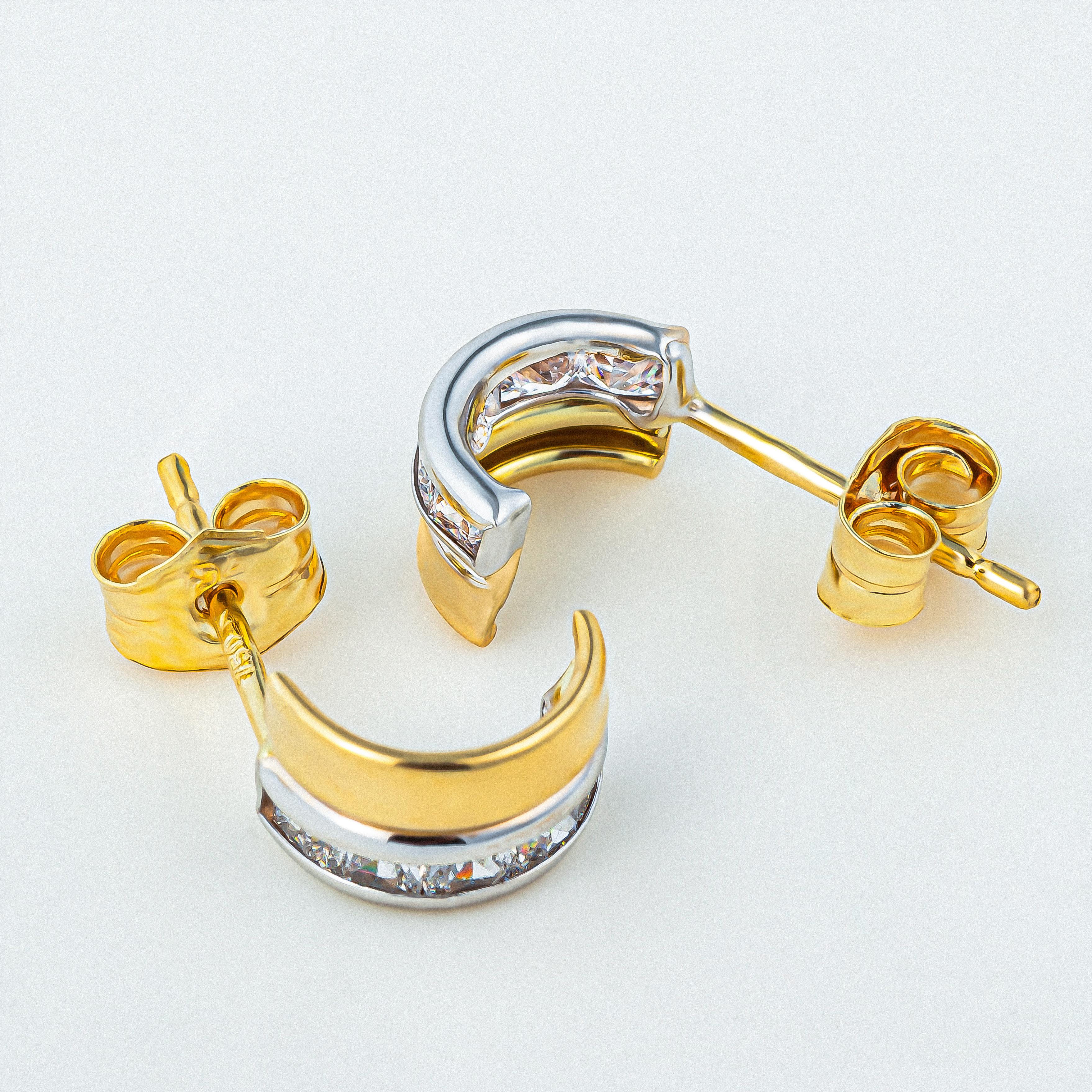 L' Atelier Gold 18 Karat by Manor  Boucles d'oreilles 