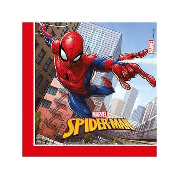 20 Spiderman Papierservietten