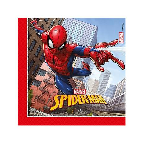 Procos  20 Serviettes en Papier Spiderman 