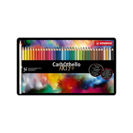 STABILO Pastelli a secco in valigetta regalo in legno CarbOthello 