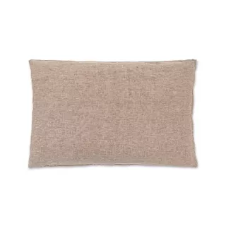 Manor Kissenbezug Lindo Chambray Braun