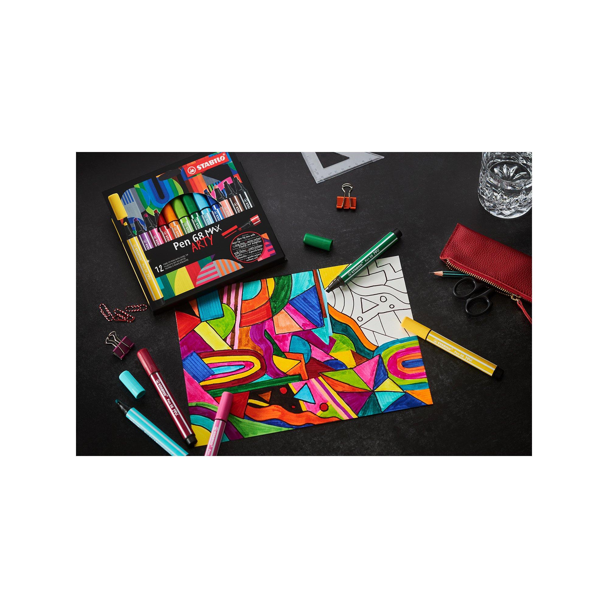 STABILO Jeu de stylos-feutre Arty Line 