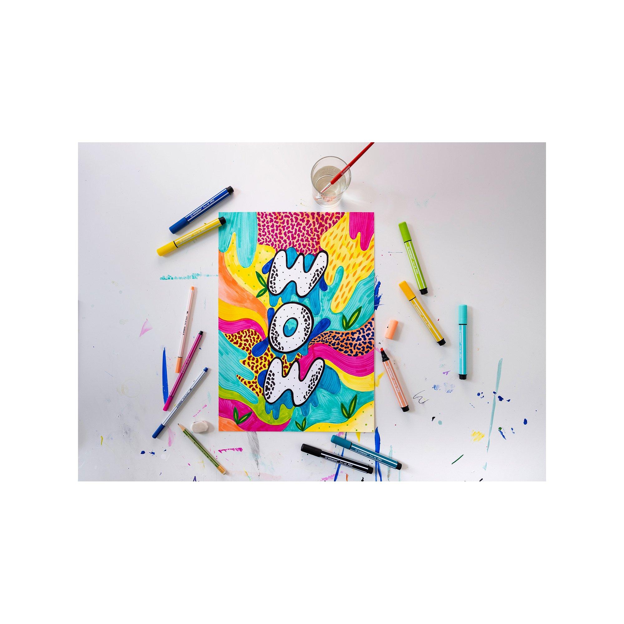 STABILO Jeu de stylos-feutre Arty Line 