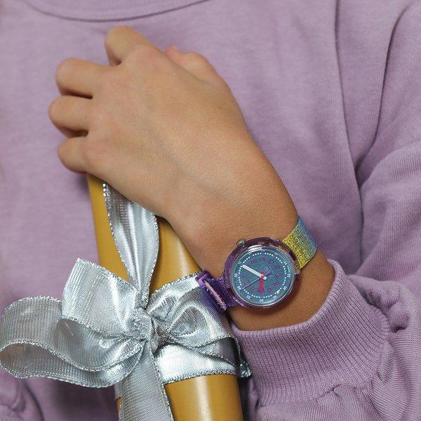 flik-flak SHINE IN SILVER Horloge analogique 