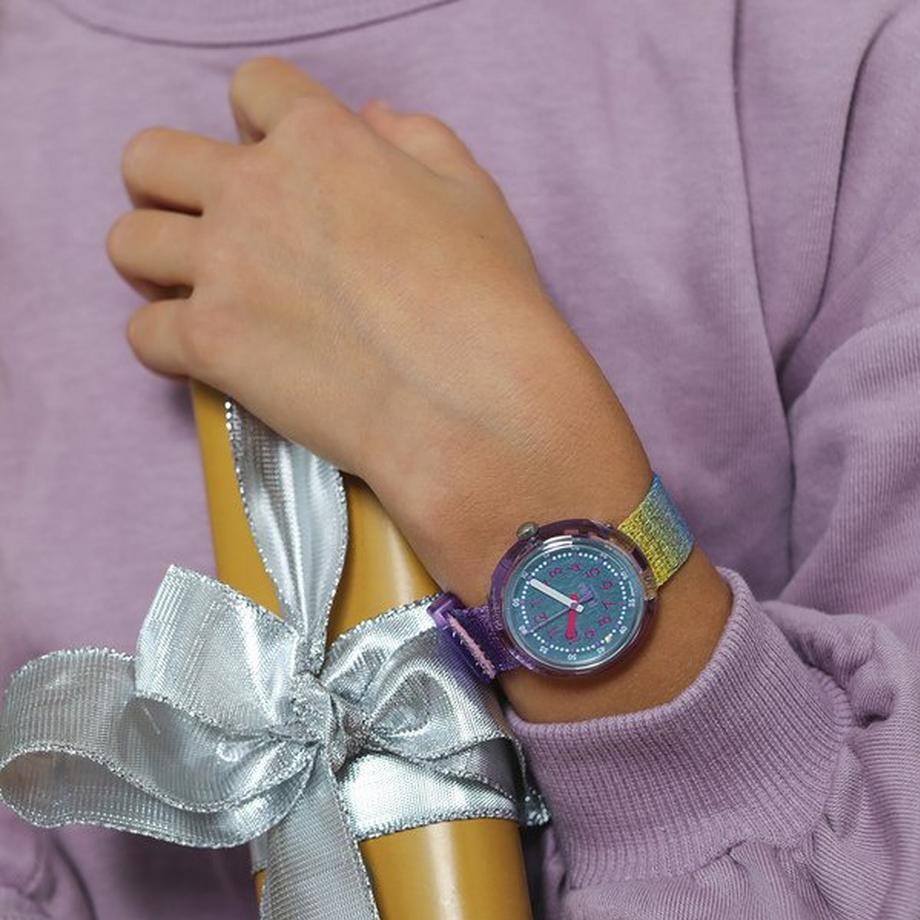 flik-flak SHINE IN SILVER Analoguhr 