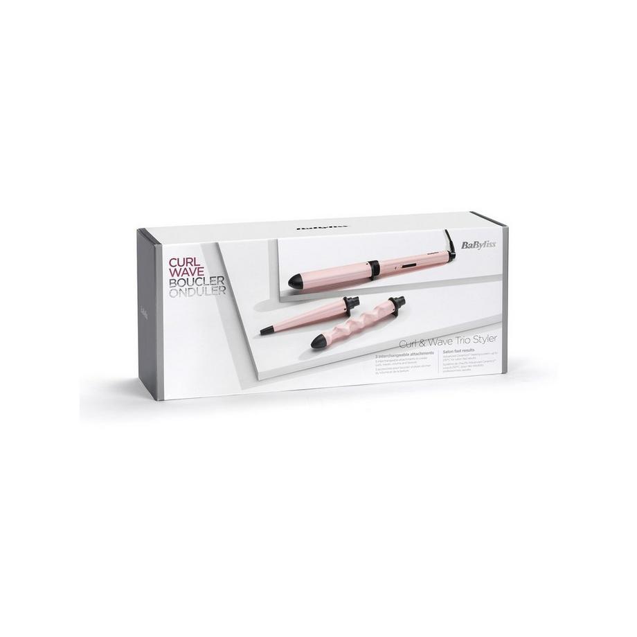 Babyliss Fer à onduler
 Multistyler Curl and Wave Trio MS750E 
