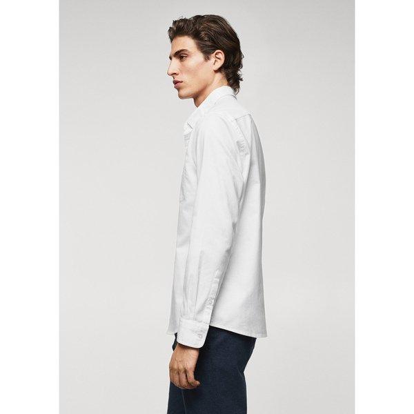 Mango Man Chemise à manches longues CAMISA OXFORD Blanc