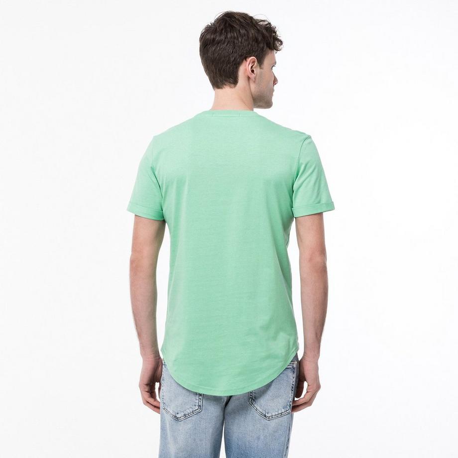 Calvin Klein Jeans BADGE TURN UP SLEEVE T-shirt Loose Fit  