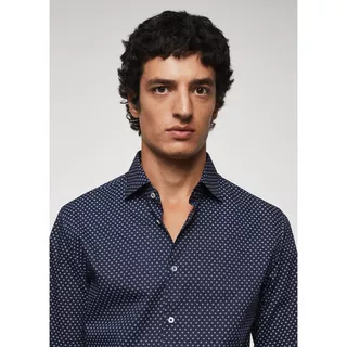 Mango Man Camicia a maniche lunghe CAMISA AIZON 