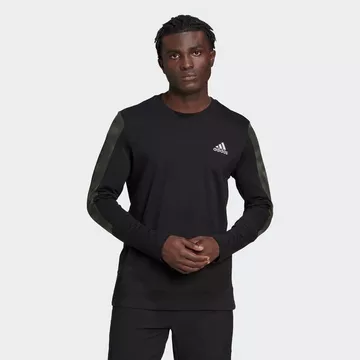 T-Shirt, Rundhals, langarm