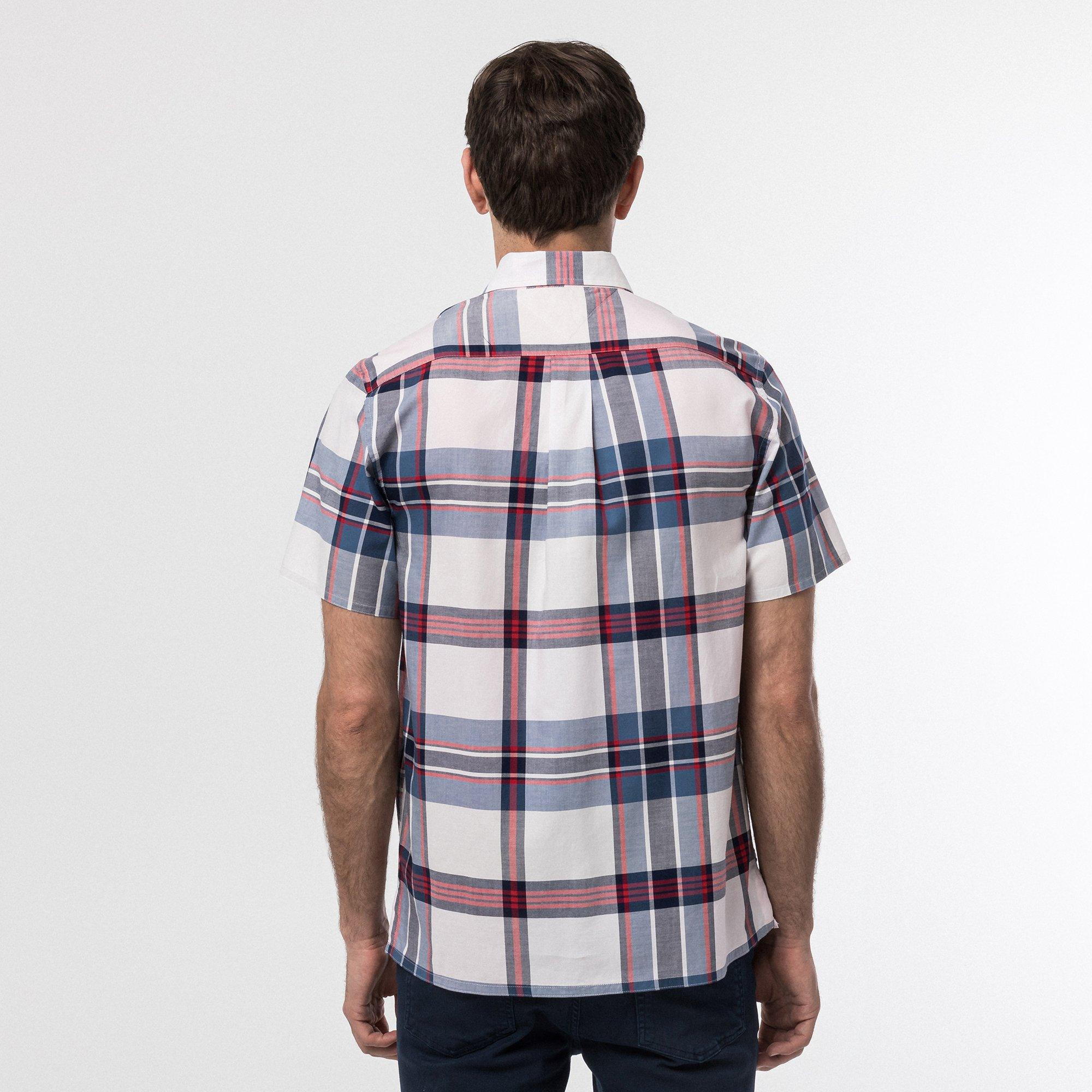 TOMMY HILFIGER OXFORD IRREGULAR CHK SHIRT S/S Hemd, langarm 