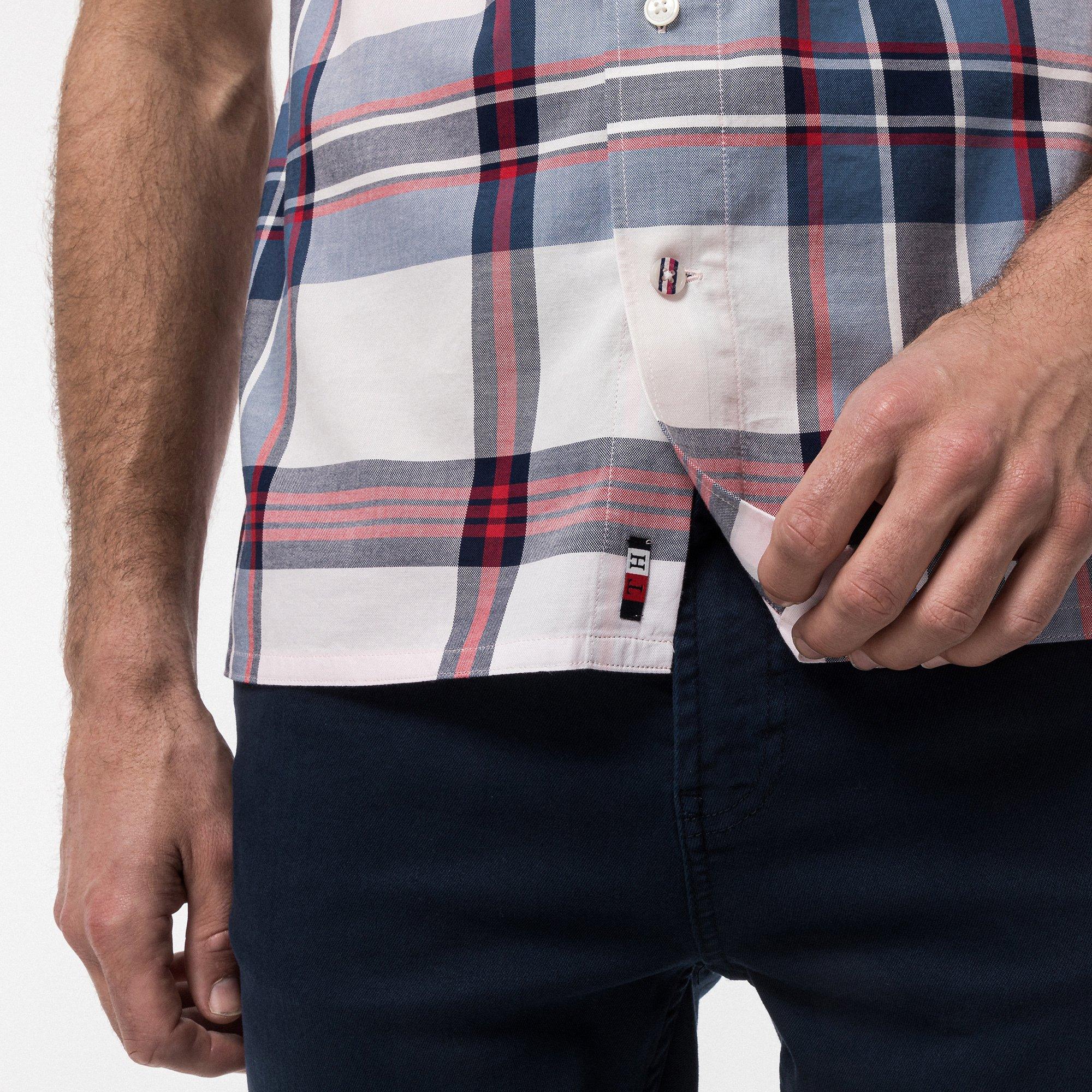 TOMMY HILFIGER OXFORD IRREGULAR CHK SHIRT S/S Hemd, langarm 