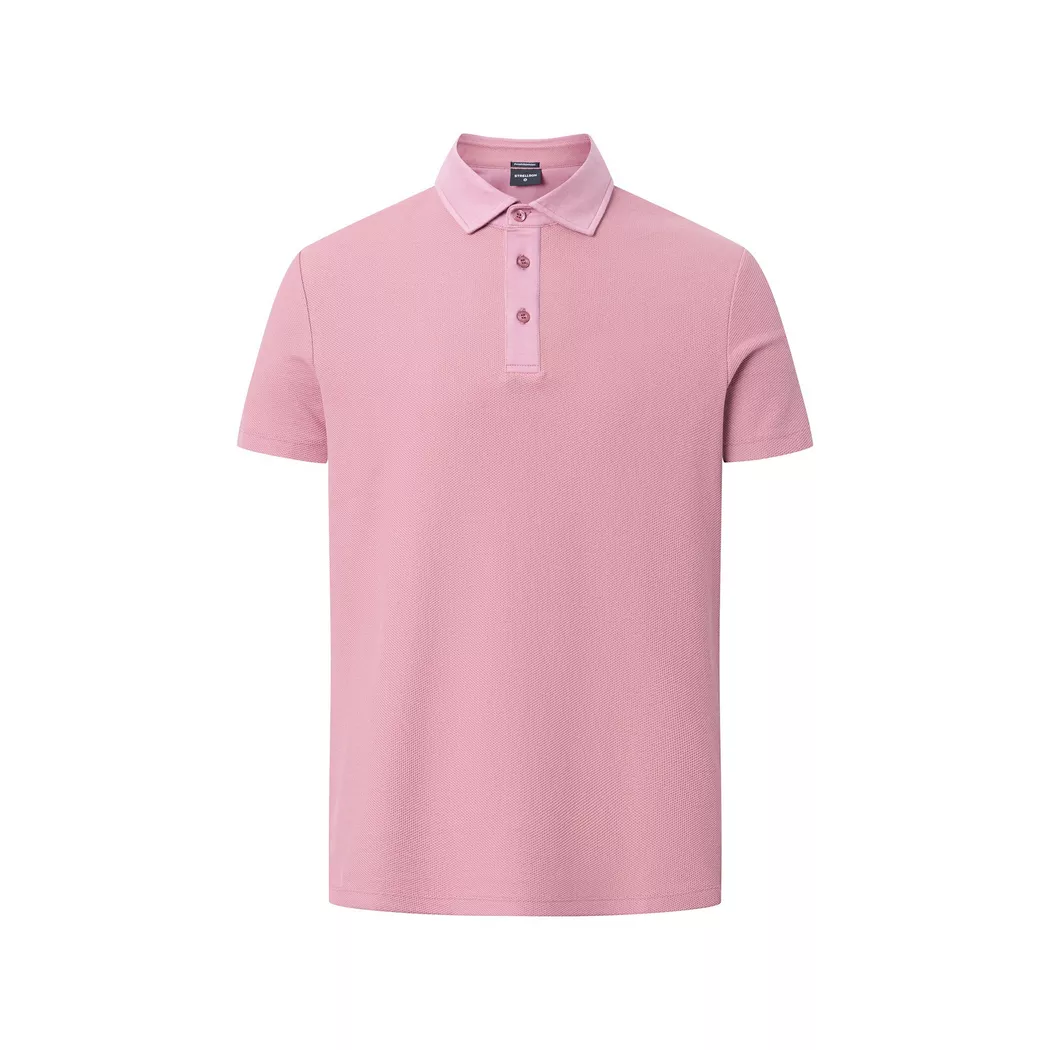 Strellson - Poloshirt, langarm, für Herren, Rot Bedruckt, Größe S