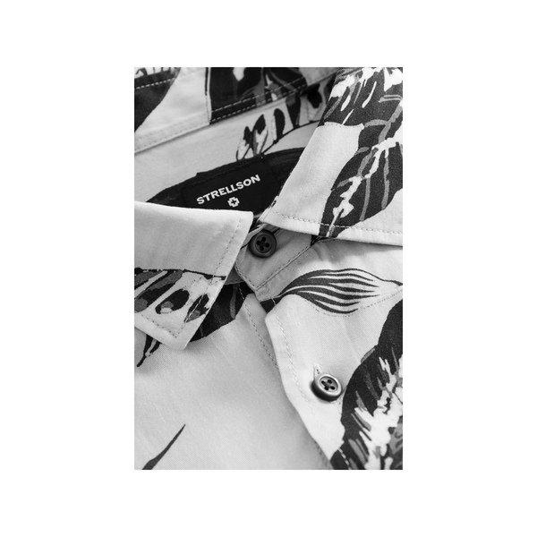 strellson Camicia Maniche Corte Stampa All-Over  
