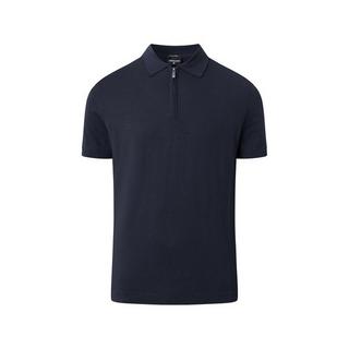 strellson Strick-Polohemd mit Reissverschluss  