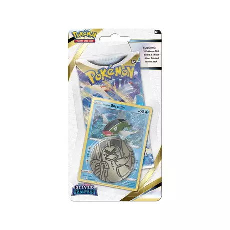 Pokémon  Sword & Shield Silver Tempest – Checklane Booster Pack Multicolor