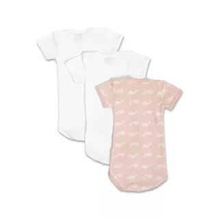 PETIT BATEAU LOT X3 BODIES Triopack, Bodys, kurzarm 