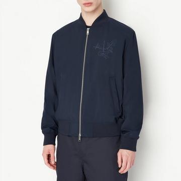 Blouson d'aviateur avec fermeture éclair