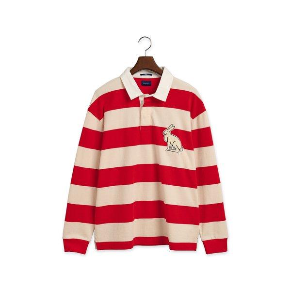 Image of Poloshirt, Langarm Herren Rot L