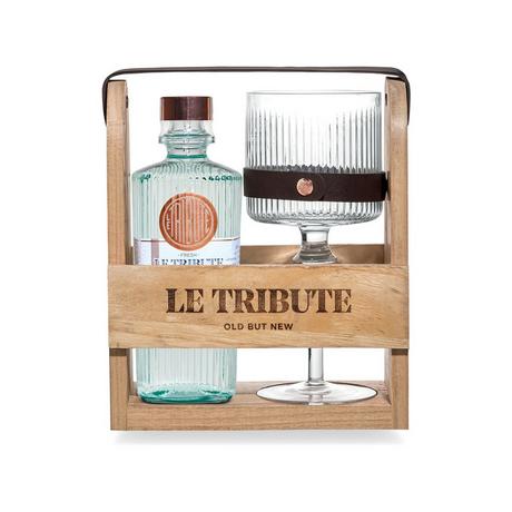 Le Tribute Gin + Glas Set  