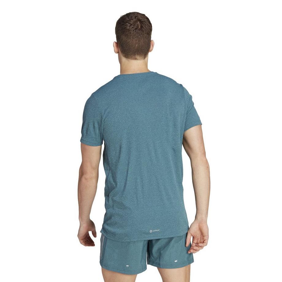 adidas OTR HEATHER TEE T-shirt, col rond, manches courtes 