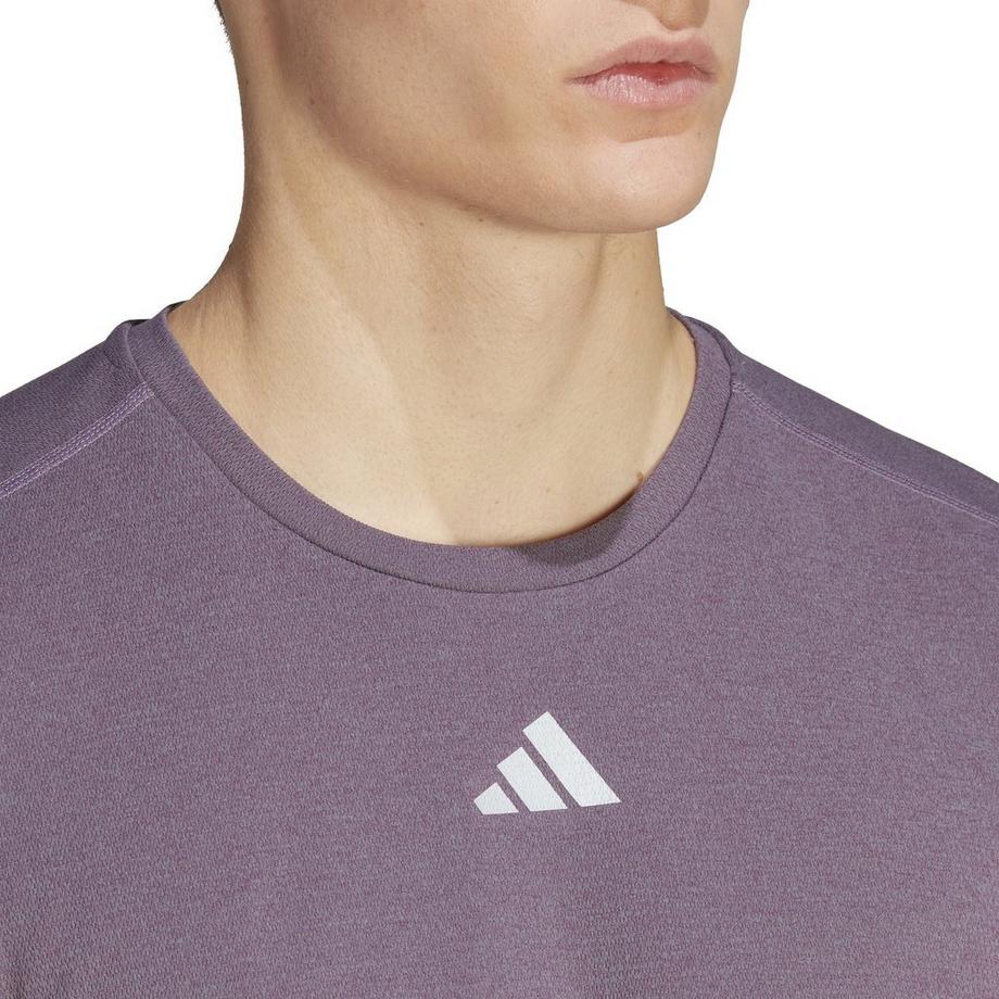 adidas OTR HEATHER TEE T-shirt girocollo, maniche corte 
