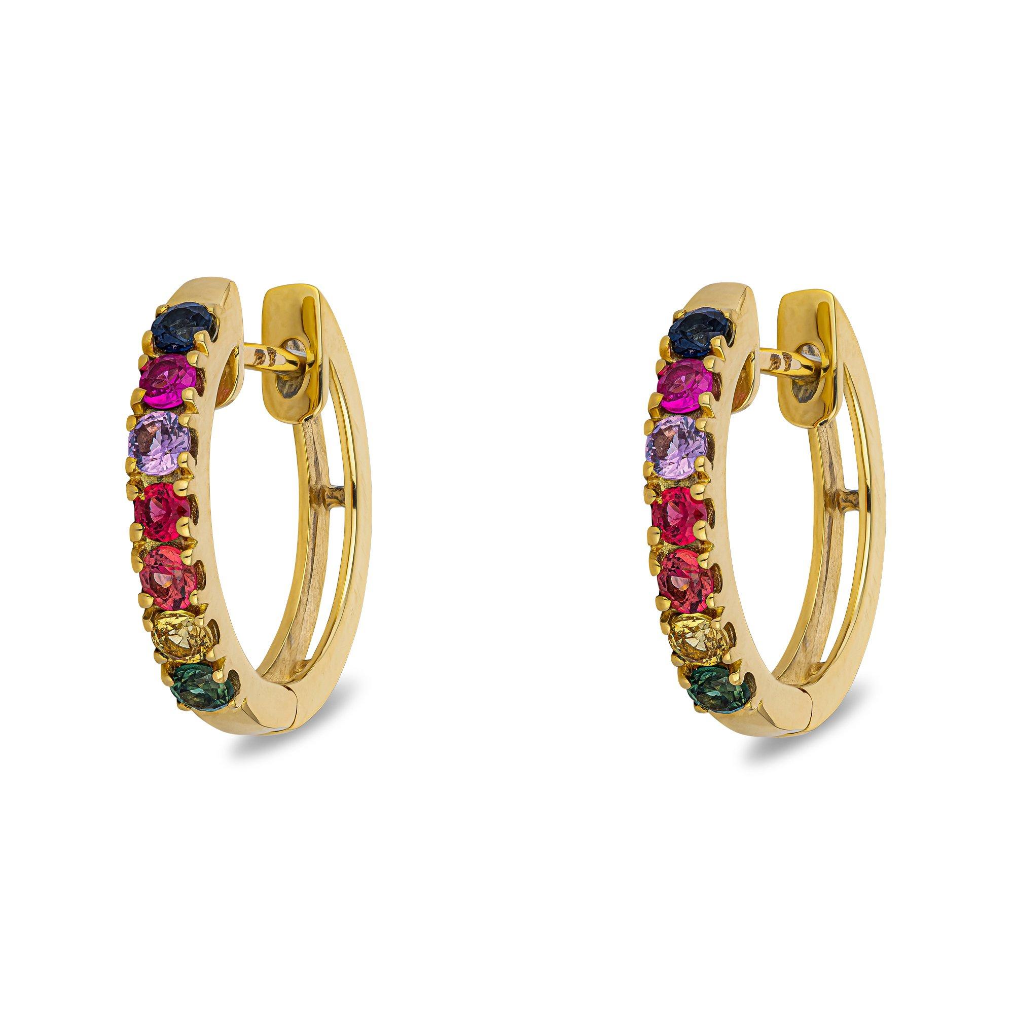 L' Atelier Gold 18 Karat by Manor  Set Halskette/Kreolen 