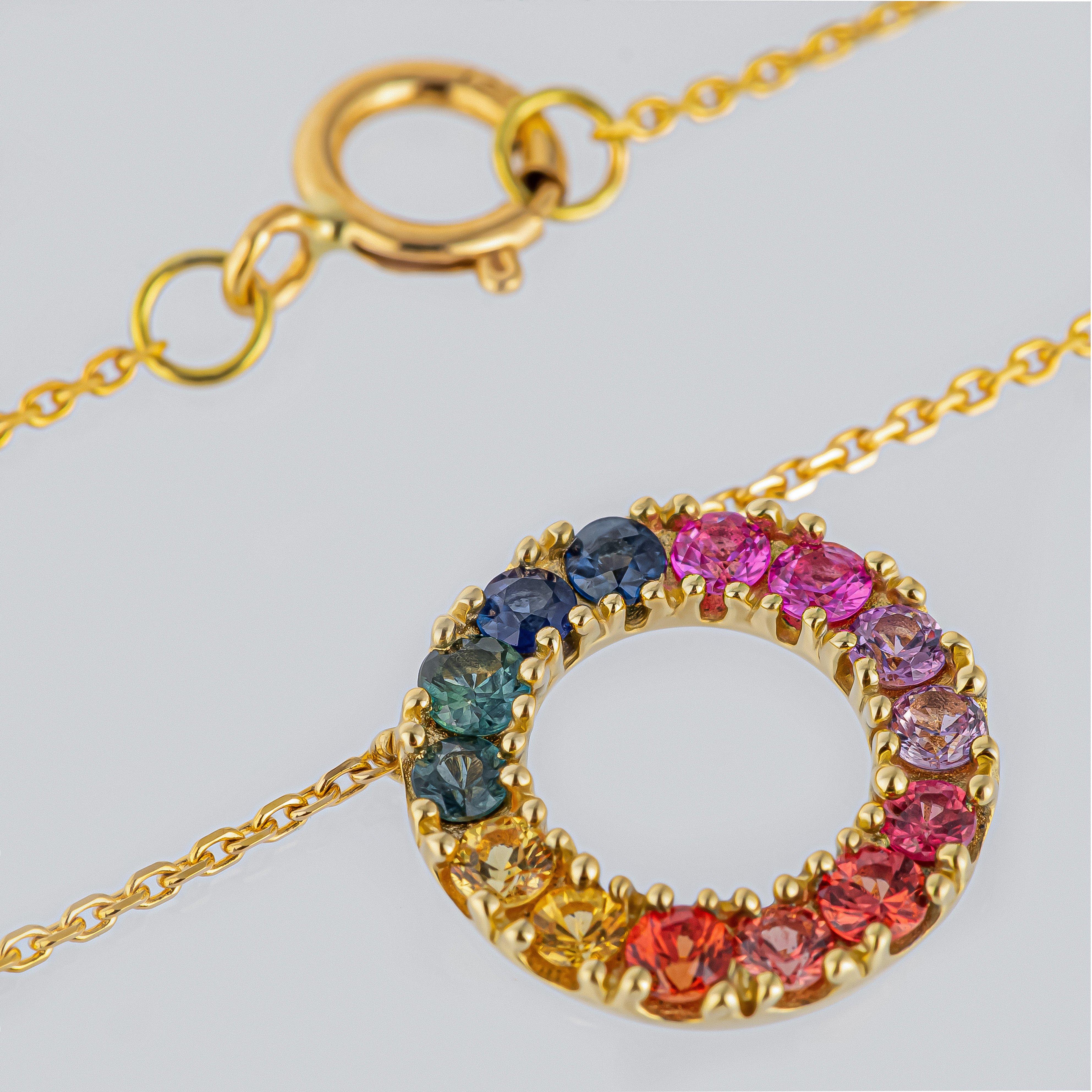 L' Atelier Gold 18 Karat by Manor  Set Halskette/Kreolen 