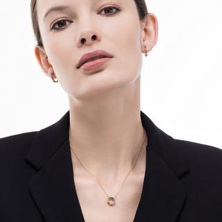 L' Atelier Gold 18 Karat by Manor  Set Halskette/Kreolen 