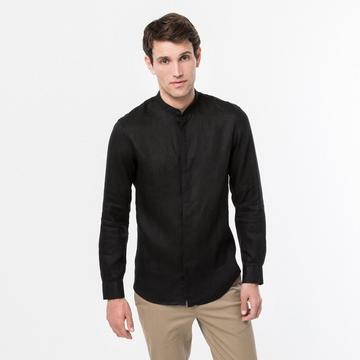 Chemise en lin, manches longues