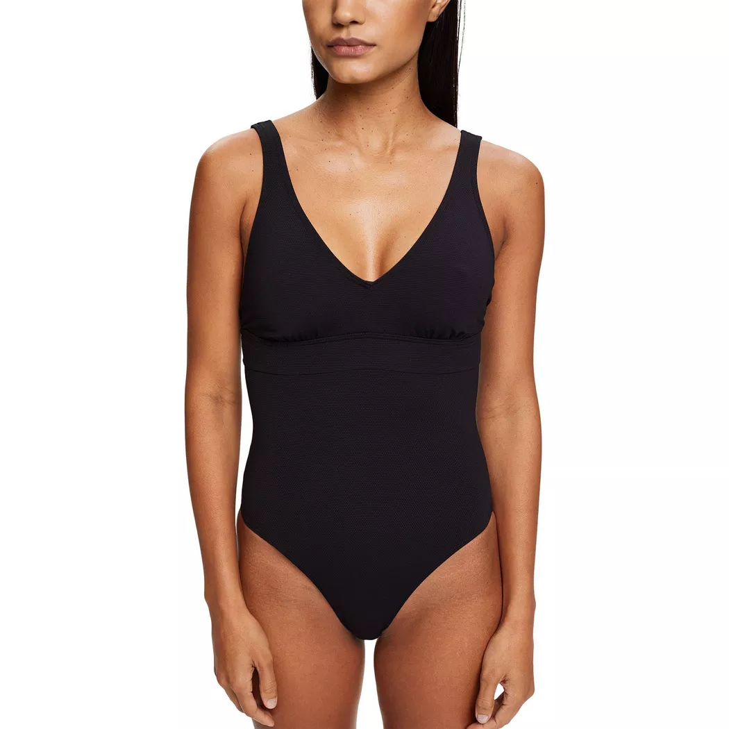 Esprit - Badeanzug, für Damen, Black, Größe 36