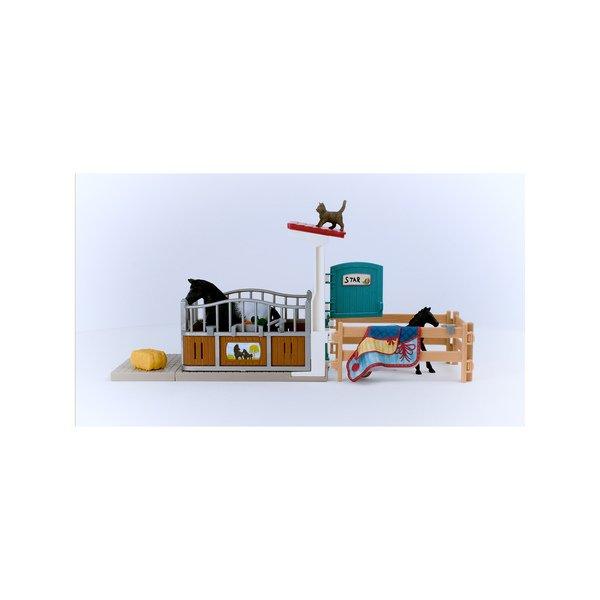 Schleich  42611 Pferdebox mit Stute und Fohlen 