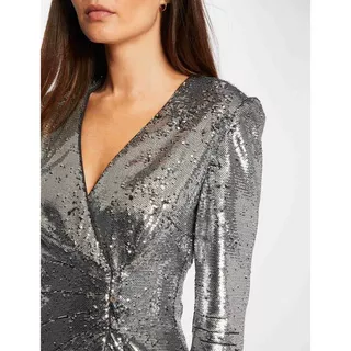 MORGAN ROBE SEQUINS Robe portefeuille acheter en ligne MANOR