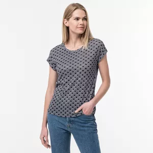 T-shirt col rond,mc