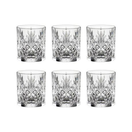 BOHEMIA Cristal 6 verres de whisky Alice 