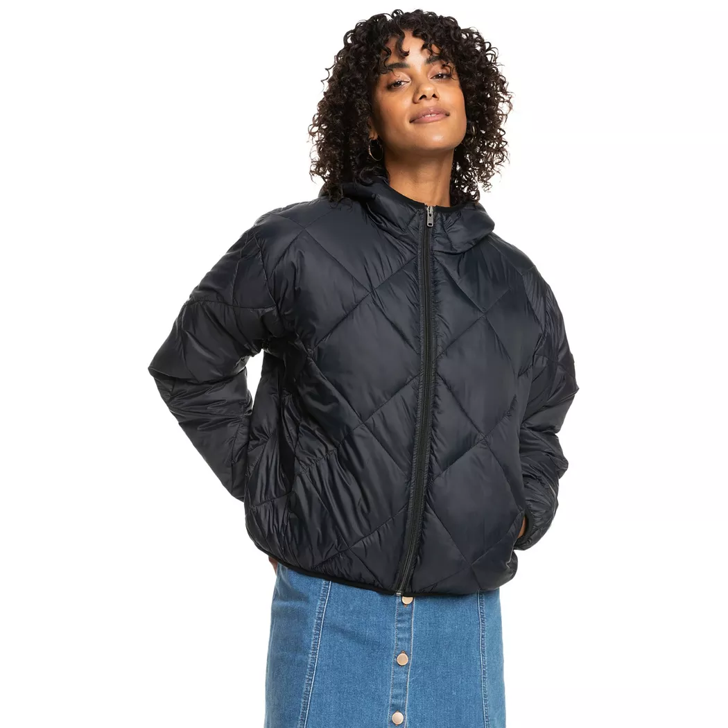 Roxy Veste Wind Swept Anthracite L Femme