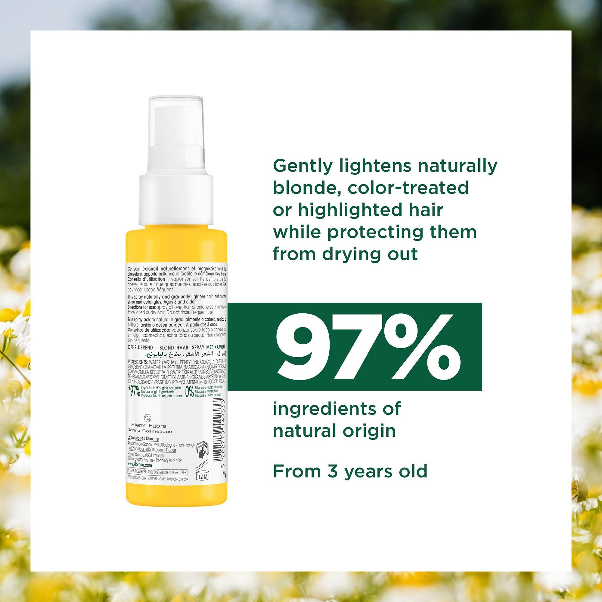 KLORANE Kamille Aufhellendes Spray 